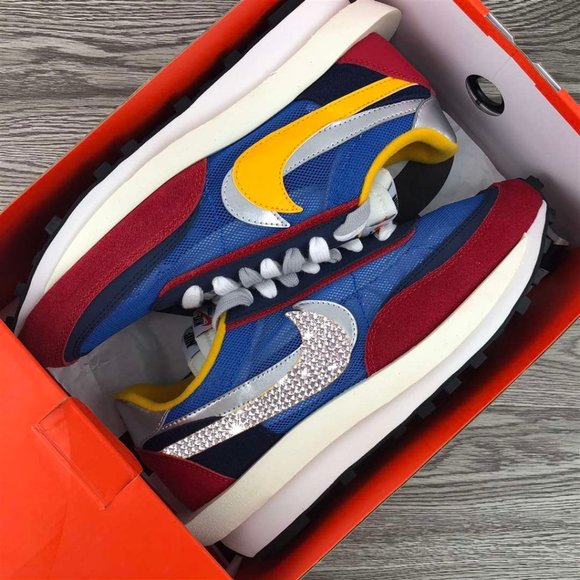 Custom Bling Nike Running Sneaker Sport Shoes A8 - Picture 2 of 4